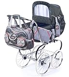 Sweet Morning WI01RA12 Radio Ga Ga Wickeltasche Design Flower von Sweet Morning sehr gut für Zwillinge geeignet, grau - 7