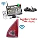 Produktbild Kabellose Funk Rückfahrkamera Kompatibel mit Renault Master, Nissan NV400 & Opel Movano Bremslicht + 7" Monitor - Bis zu 5 Jahre Garantie, Hinten Heck Rear View Transporter Camera Kamera