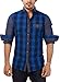 Rapphael Full Sleeve Slim fit Blue Checked shirt for men RS.799.00