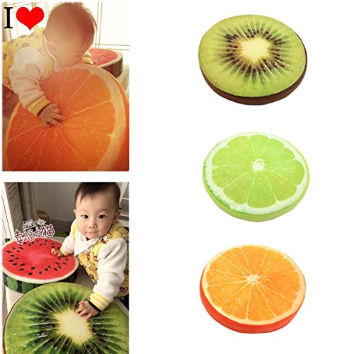 Cadillaps 7D Kreative Frucht PP Schwamm Bürostuhl Rückenkissen Sofa Dekokissen Gute Geschenke Holz - 9