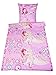 Produktbild JACK Mia and Me Bettwäsche 135x200cm Renforce Kinder Einhorn Pink Rosa