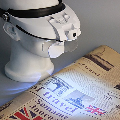 LAOYE Lupa con luz LED lupa diadema ajustable gafas lupa de cabeza Cinco Lentes Intercambiables 1 0X 1 5X 2 0X 2 5X 3 5X para Modelismo Reparaciones Coser Pintar Maquetas Extensiones de Pesta as Soldadura Pegar Piezas Peque as Joyer a y Relojer a reviews LAOYE Lupa con luz LED lupa diadema ajustable gafas lupa de cabeza Cinco Lentes Intercambiables 1 0X 1 5X 2 0X 2 5X 3 5X para Modelismo Reparaciones Coser Pintar Maquetas Extensiones de Pesta as Soldadura Pegar Piezas Peque as Joyer a y Relojer a