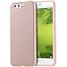 Produktbild Huawei P10 Hülle, ROCK Origin Carbon Fiber [stoßdämpfende] PC Case + Flexible TPU Bumper Frame Handytasche Schutzhülle für Huawei P10 – rosegold