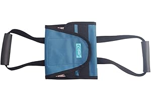 XJZHANG Cinghia per sollevatore per gambe Supporto per il paziente Cinghia per sollevatore per coscia Fascia per sollevamento gambe Dispositivo di mobilità per anziani disabili Assistenza sanitaria limitata