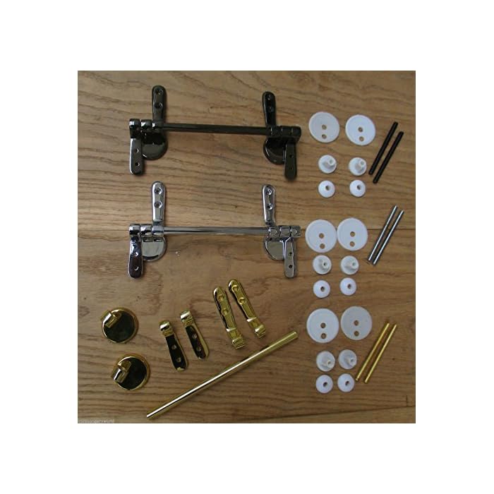 Buy Ironmongery World® REPLACEMENT TRADITIONAL STANDARD TOILET SEAT