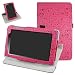 Produktbild Lenovo TAB3 A7-10 / Tab 3 7 Essential Drehbares hülle,Mama Mouth 360°ROTATION Drehbares Standfunktion hülle mit Schöne Muster für 7" Lenovo Tab3 7 Essential 710F 710I Android 5.0 Tablet 2016,Pink