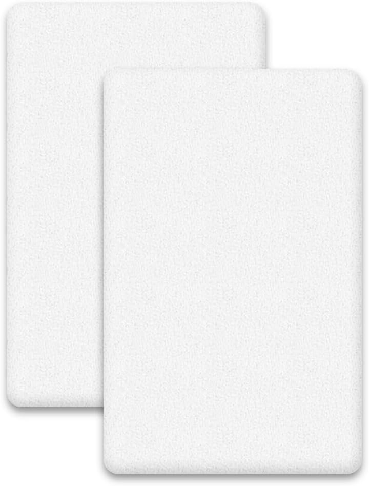 2 x Next To Me Crib Waterproof Mattress Protectors (83-85 x 50-51 cm) | Non-Noisy, Ultra Soft and Super Absorbent Mattress Protectors Covers (83-85 x 50-51 cm)