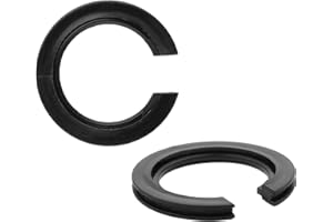 VIN BEAUTY E27 to E14 Lampshade Reducer Ring, 2 Pack Black Lamp Shade Adapter Rings Light Shade Reducer Ring Converter Washer E27 Lamp Ring, Plastic Replacement Light Fitting Adapter 42mm to 29mm