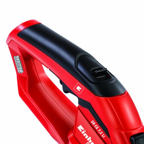 Einhell Akku Gras- und Strauchschere GE-CG 7,2 Li (7,2 V/1300 mAh, max. 85 min Betriebszeit, Schnittbreite Grasmesser/Strauchmesser 85/130 mm) - 6