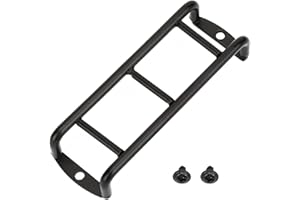 Drfeify 1:10 Mini Escalera de Escaleras de Acero Inoxidable RC para Bronco TRX4 90046 90047 KM2