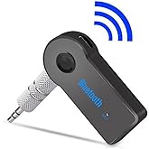 Mikrofonlu Bluetooth Ses Alıcı Ara&ccedil; ve Hoparl&ouml;r İ&ccedil;in Aux Girişli Kablosuz D&ouml;n&uuml;şt&uuml;r&uuml;c&uuml; Kiti