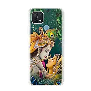 Fashionury Back Cover For Oppo A15 / Oppo A15s ( Silicone|Multi-Coloured )