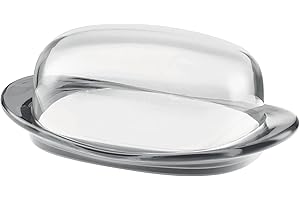 Guzzini - Feeling, maselniczka - błękitna szara, 20 x 12,3 x wys. 7,5 cm - 22420092