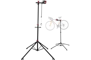 UNISKY Bike Repair Stand Home Folding Bicycle Mechanics Maintenance Workstand Portable Height Adjustable 360° Rotatable