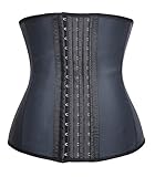 Camellias Women's Latex Waist Trainer Corset for Weight Loss Cincher Shaper Slimmer - -