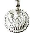 Bharat Jewellers Silver Satvi Maa Pendents For Women And New Born Baby Child