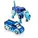 Price comparison product image GreatestPAK_Display Stands Funny Kids Toy Car,The Dog Car Transformer Novelty Clockwork Deformable Car Dog New Toys Gift For Kids (Dark Blue)