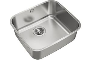 Franke 10125123 BE 450/400 CN Kitchen Sink with a Single Bowl from Teka, Grey