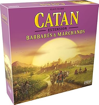 Asmodee Catan-Extension Barbares & Marchands, FICAT05, Multicolore