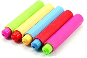 Ogquaton 4pcs craie clip porte-craie en plastique couverture de craie pour les enseignants enfants école fournitures de bureau couleur aléatoire rentable et de bonne qualité