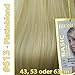 Produktbild Clip-in Haar Extensions mit Echthaar, #613, Platinblond, in 40cm, 50cm od. 60cm (+), BASIC von BIONORA, Haarverlängerung