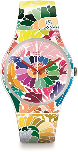 Swatch Quarzuhr Unisex flowerfool 41 mm