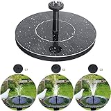 solar teichpumpe mit akku amazon Einfach zu bedienen: Der Solar-Brunnen-Pumpen-Kit, der von einem Solarpanel angetrieben wird, benötigt keine Verdrahtung und sorgt für eine schnelle und einfache Installation. Für den Betrieb brauchen Sie die Pumpe lediglich nur ins Wasser legen, den Rest erledigt die Sonne. Die solar Pumpe wird Wasser in ein paar Sekunden in der Sonne pumpen automatisch.