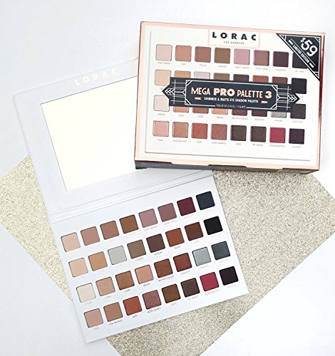 Lorac Mega Pro paleta 3 vacaciones 2016
