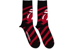 Rock Off officially licensed products The Rolling Stones Stripes Ankle Chaussettes Size One Size