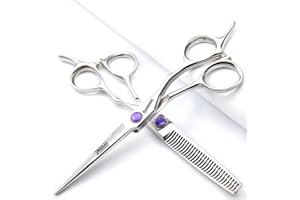 SHARONDS Hair Salon Professional fryzjerski nożyczki fryzjerskie do stylizacji włosów profesjonalne narzędzia do stylizacji włosów zestaw nożyczek do włosów (5,5 cala 2 sztuki)