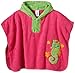 Sterntaler Baby Girls 0-24m Poncho Seepferdchen Bathrobe, Pink (Fuchsia 773), One Size