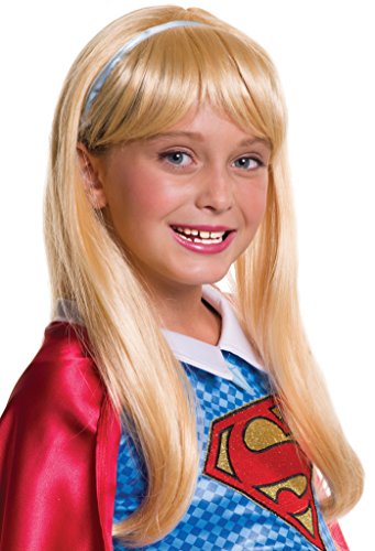 Rubie's Costume Girls DC Super Hero Supergirl Wig