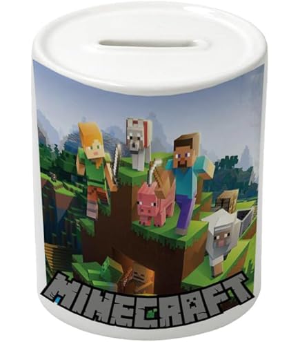Portauovo Minecraft Con Toast - Gadget Divertente Per Colazione, Plastica 100 Ml - Foto 9