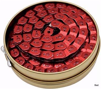 Gusset BMX Slink Half-Link Single Speed Chain 3/32" RED