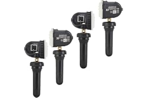 ISINEVER 4 tlg. TPMS Sensor RDKS Reifendrucksensor Reifendruckkontrollsystem 433 MHz Kompatibel mit Ford B-Max C-Max II Ecosport Fiesta Focus Mondeo # 2318530 1862980