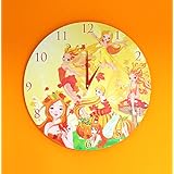 Wanduhr – Herbst Feen Kinderwanduhr (40cm)