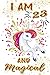 Produktbild I Am 23 And Magical: Beautiful Pink Unicorn Journal And Happy 23 Birthday Gift Notebook