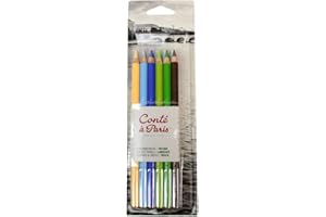 Conté à Paris Landscape Pastel Pencil (Pack of 6)- Packaging and color may vary