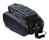 Größe: 13 Liter + 10 Liter Racktime System Fahrradtasche Odin schwarz, inkl. Snapit Adapter (1 Stück)