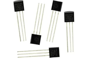 HeyNana 5x DS18B20 Capteur de température numérique TO92-55°C - +125°C compatible avec Arduino et Raspberry Pi