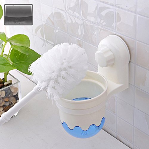 CathayBest Toilettenbürste und Halter Set Plastik - 5