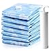 Produktbild YJZ Wiederverschließbare Vakuum Aufbewahrungsbeutel Space Saver Taschen Mit Reise-Handpumpe Sparen Sie 85% Mehr Speicherplatz, Wiederverwendbar 100X75cm (39X27.5Inch) (5 Pack)