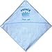 Produktbild Baby Jungen/Mädchen, personalisierbar, Super weiche & & Princess Bademantel + + Prince + + + +,, blau, 75cmx75cm