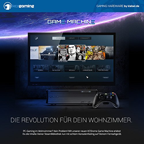 Kiebel [184650] Game Machine 2.0 – Intel i5-7400 (4×3.0GHz) | 8GB-2133 DDR4 | 1TB SSHD Hybrid HDD | NVIDIA GeForce GTX 1060 3GB | ASUS | LAN | Win10 | PC | Computer | HTPC - 4