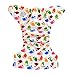 Alva Baby Reuseable Pocket Cloth Nappies Adjustable Washable Diaper + 2PCS Inserts YA136-EU