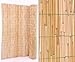 Produktbild Schilfrohr Sichtschutzmatte geschält 180x600 "Deluxe" - Sichtschutzzäune Sichtschutzwand Gartensichtschutz Balkonsichtschutz Winschutz Sichtschutzwand für Garten und Terasse Blickschutz für Balkon Sichtschutzwände Sichtschutzwände
