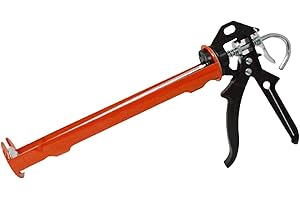 MKB Strong Skeleton Caulking Gun Sealants, Silicones, Adhesives Professional Heavy Cartridge Caulks, Sealants Adhesives - Professional Heavy Duty Applicator Suitable for High Viscosity Products