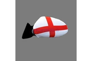sportfanshop24 Spiegelflagge/Spiegelfahne England 1 Paar, Auto/PKW Rückspiegel/Autospiegel Fahne/Flagge/Überzug/Socke Spiegelsocken