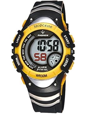 Electronic watch outdoor sport running kinder wasserdicht-A