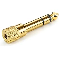 Elebase Stereo Audio Jack-kabel 6,35 mm (1M/2 Pack) Gebogen Instrument TRS 1/4 Mannelijk naar Mannelijk met Rechte Hoek voor Elektrische Gitaar, Basgitaar, Keyboard, Mengtafel, Versterker, Luidspreker